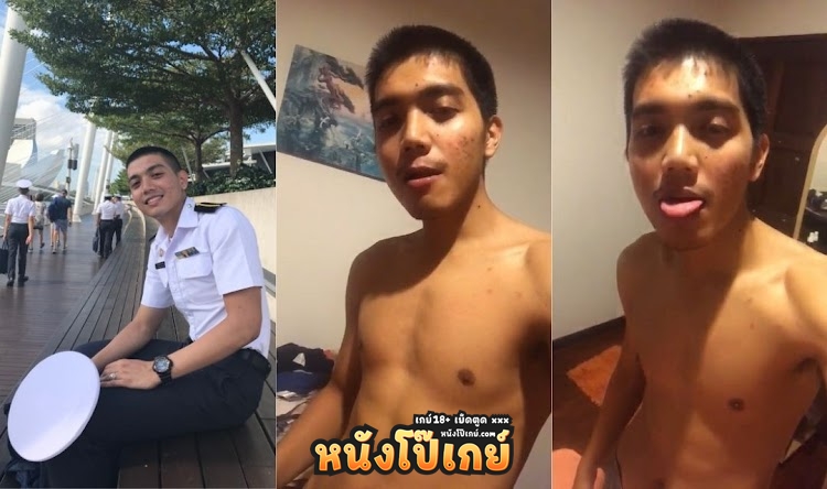 คลิปหลุดเกย์ไทย นักเรียนทหารหุ่นแซ่บ หนุ่มโอ้ค ยกกล้องถ่ายคลิปโชว์ควยส่งให้แฟนสาวดู อย่างเด็ด